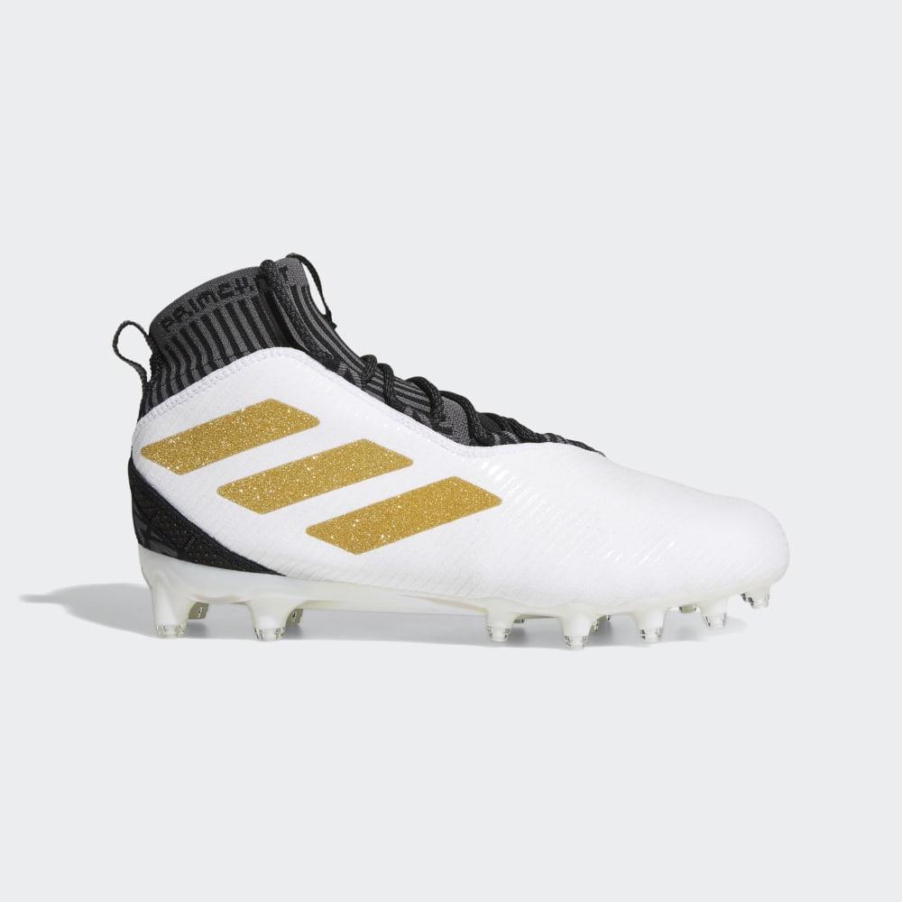 Adidas Men's Freak Ultra Football Boots White/Gold Metal/Black Ireland F97378